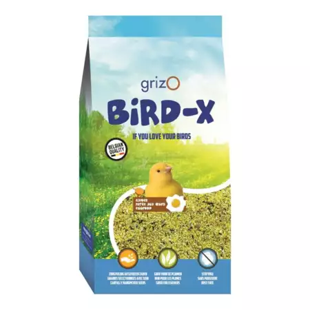 OPFOKVOER GRIZO GEEL VOCHTIG | BIRD-X | 4KG